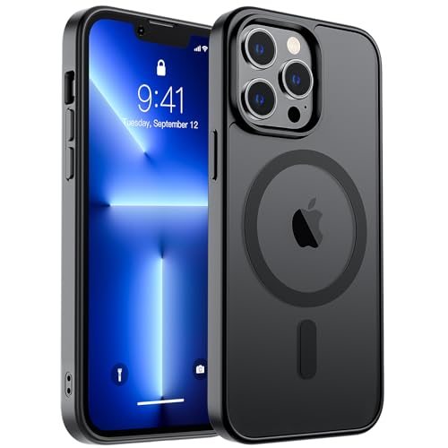 ZAPICA Magnetic Case for iPhone 13 Pro Max in Black